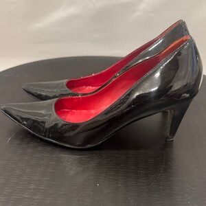 Cole Haan Shiny Black Heels